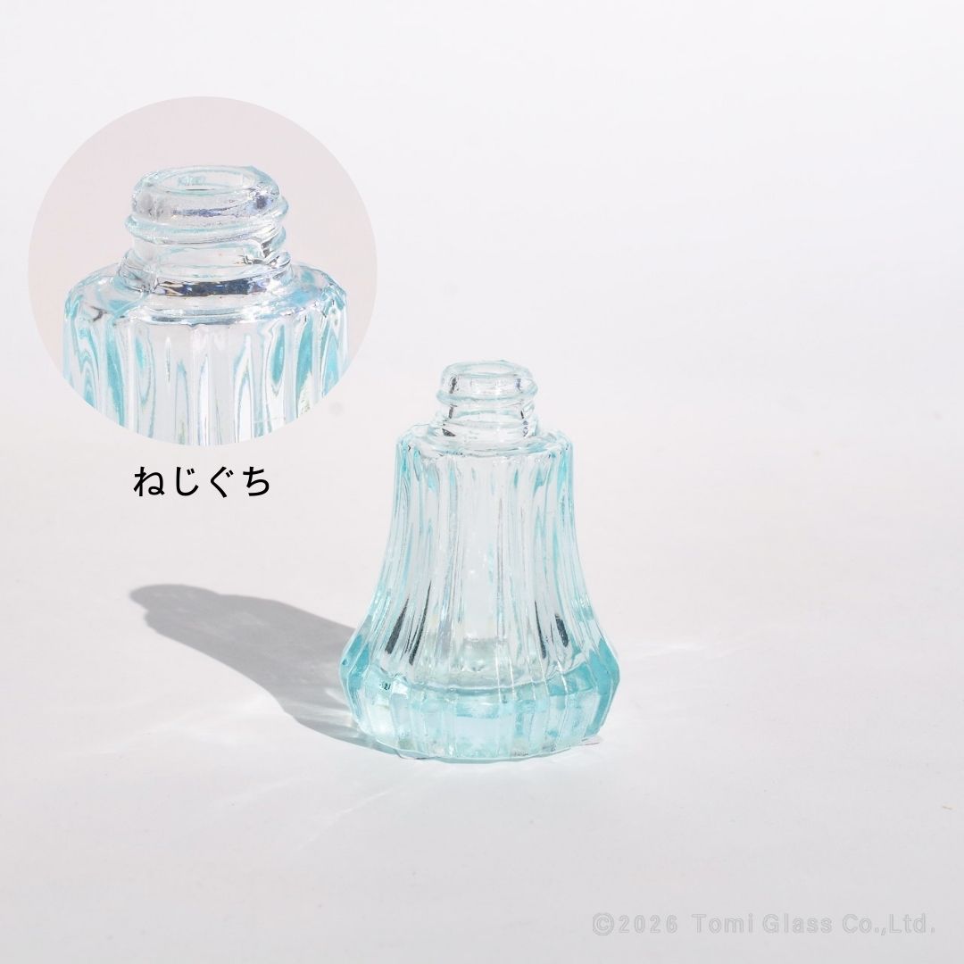 WEB限定／ヴィンテージ小瓶／スカート／ねじ／ブルー／J200BL