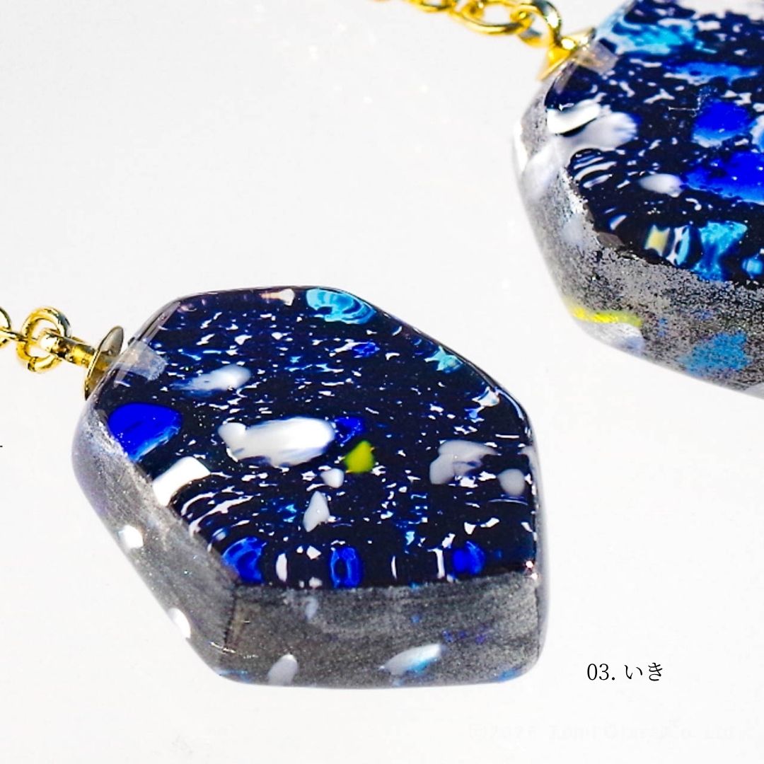 WEB限定／江戸硝子うきよのかけら／ピアス／KA012