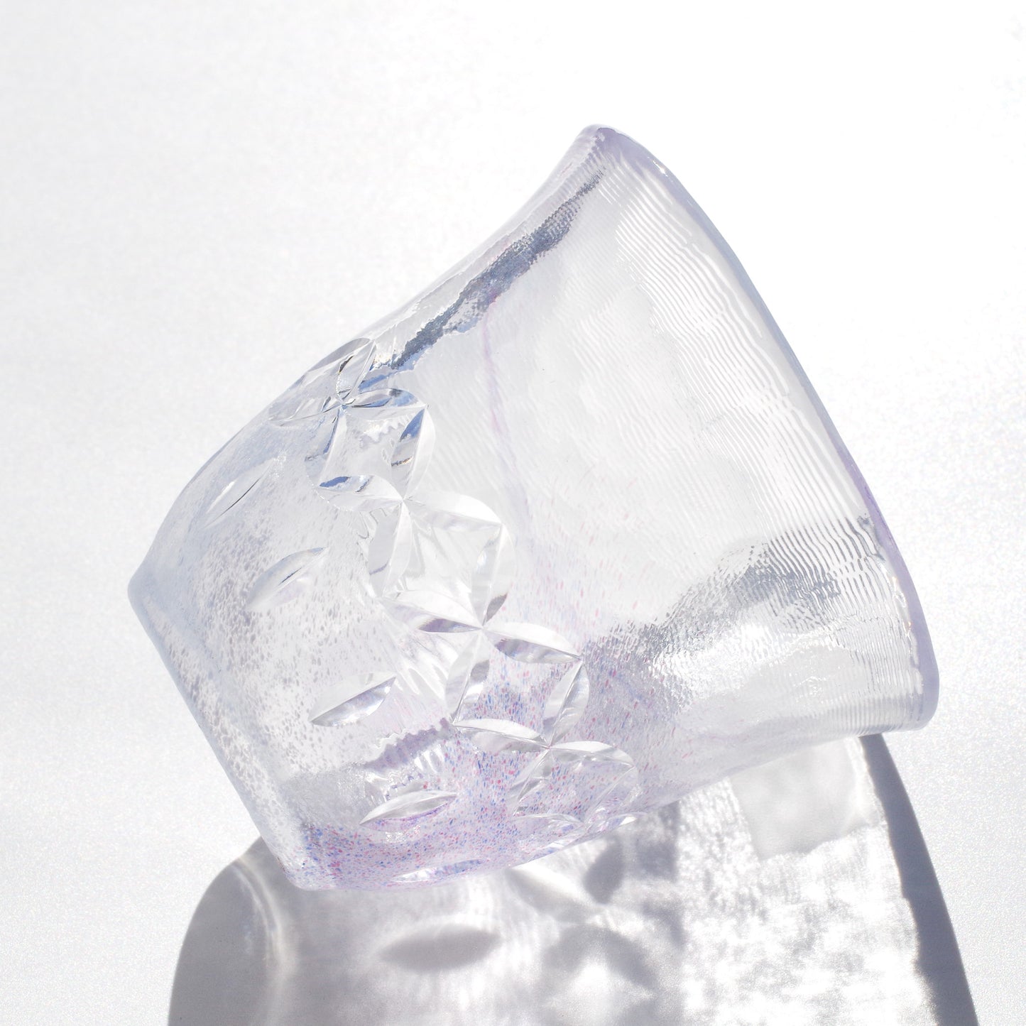 WEB限定／江戸切子／キリッカ／タンブラー／ライラック／ECEG502-03