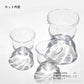 【ラッピング無料】WEB限定／小樽の吹きガラス酒器セット／ECST065