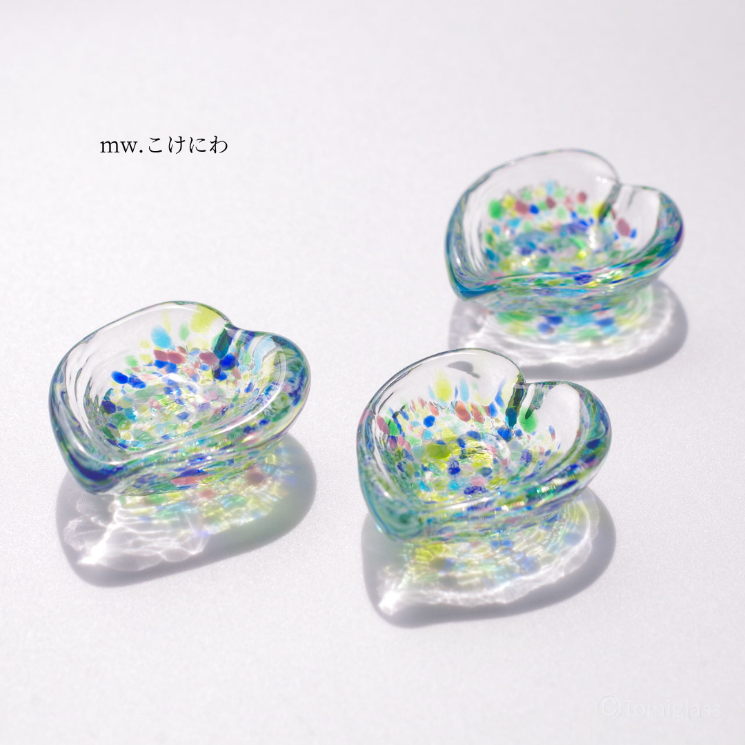 WEB限定／江戸硝子／箸置き／こけにわ／はすいけ／EG029