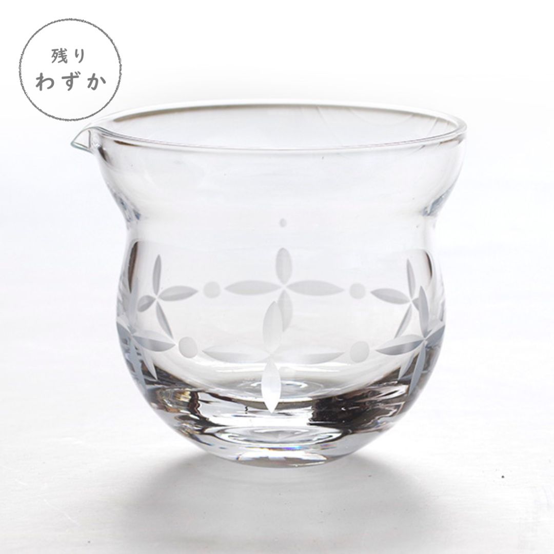 小樽切子／片口／クリア／OG102‐01