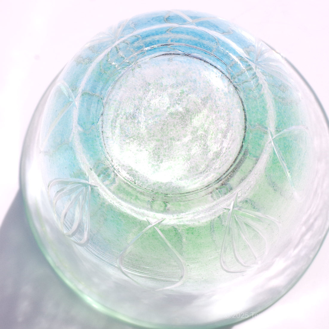 WEB限定／江戸切子／キリッカ／タンブラー／エメラルド／ECEG502-02