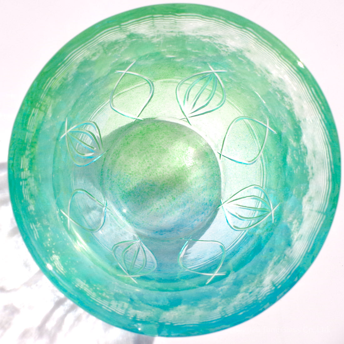 WEB限定／江戸切子／キリッカ／タンブラー／エメラルド／ECEG502-02