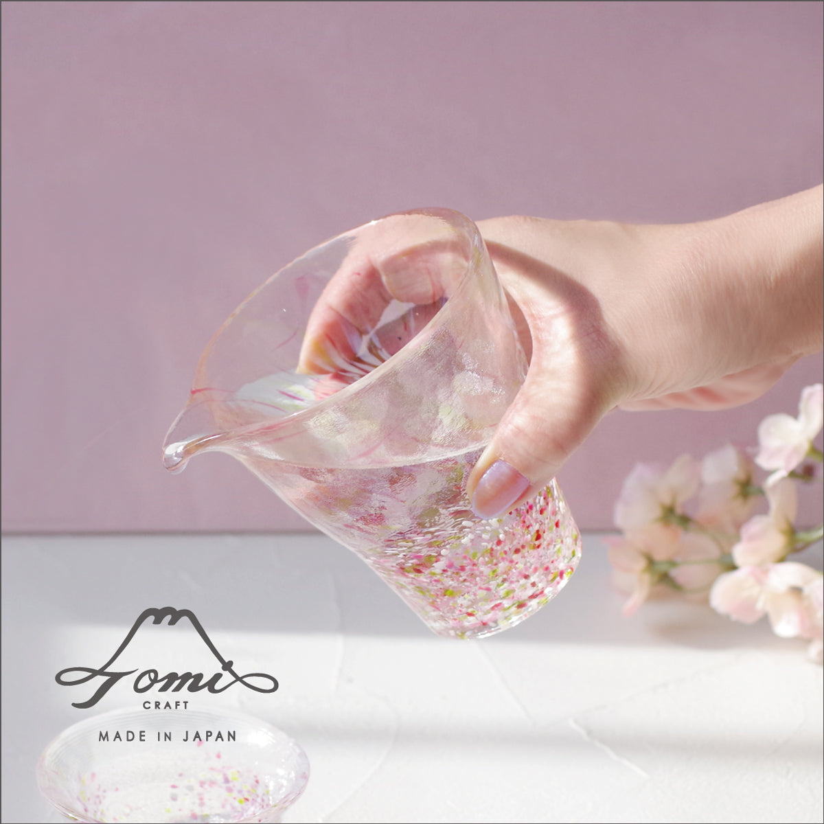 うきよ／花酒器セット／お花見／ST10224