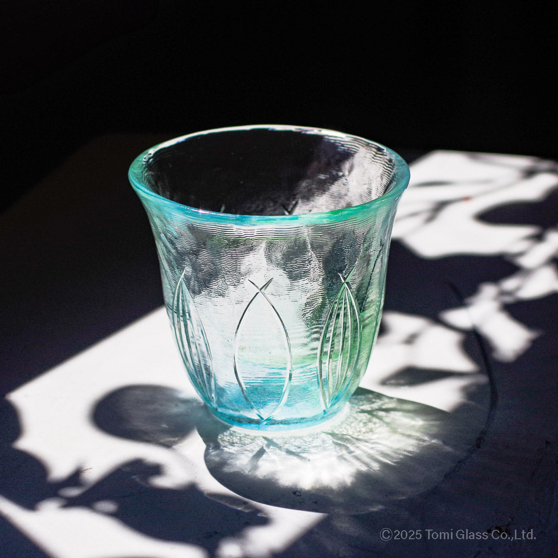 WEB限定／江戸切子／キリッカ／タンブラー／エメラルド／ECEG502-02