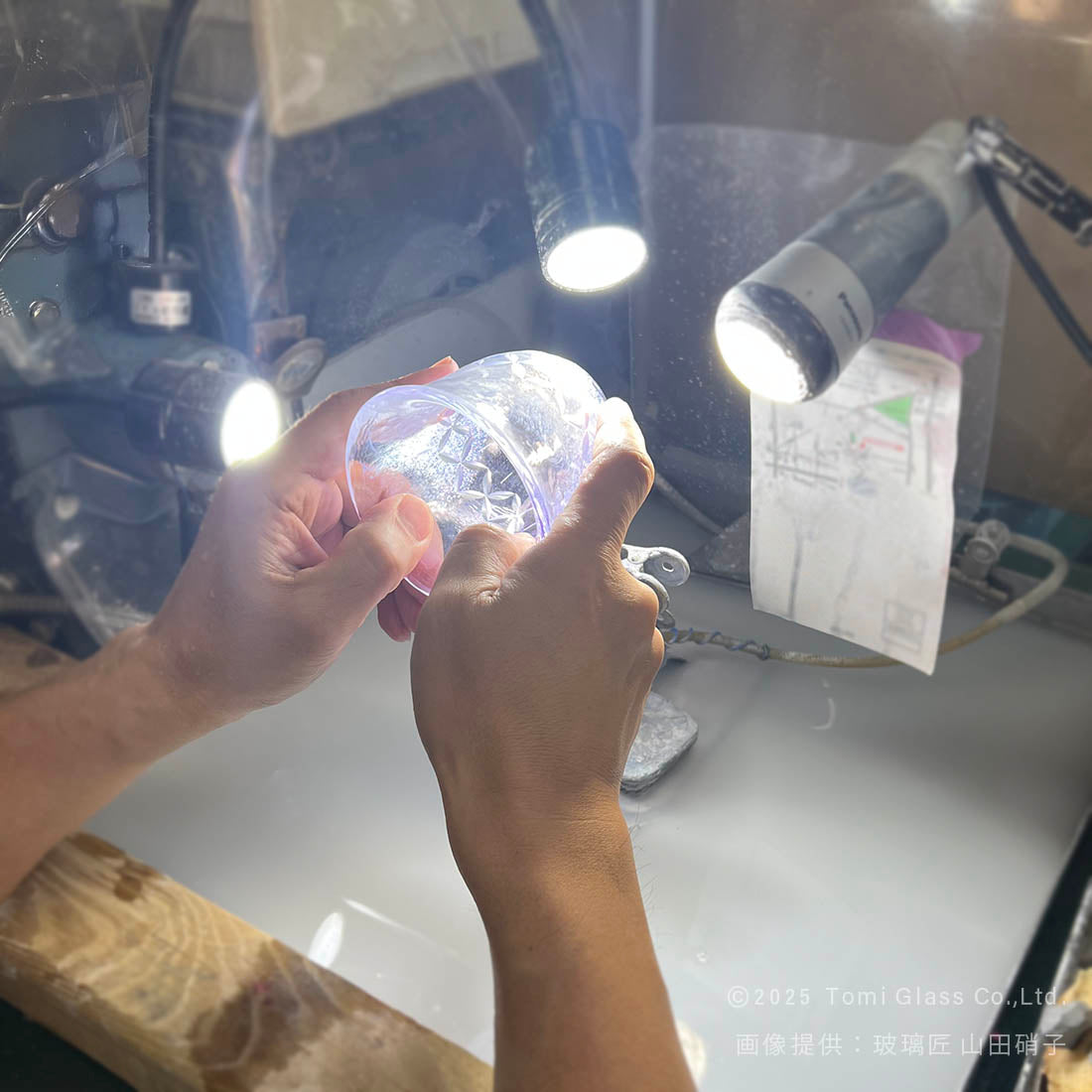 WEB限定／江戸切子／キリッカ／タンブラー／ライラック／ECEG502-03