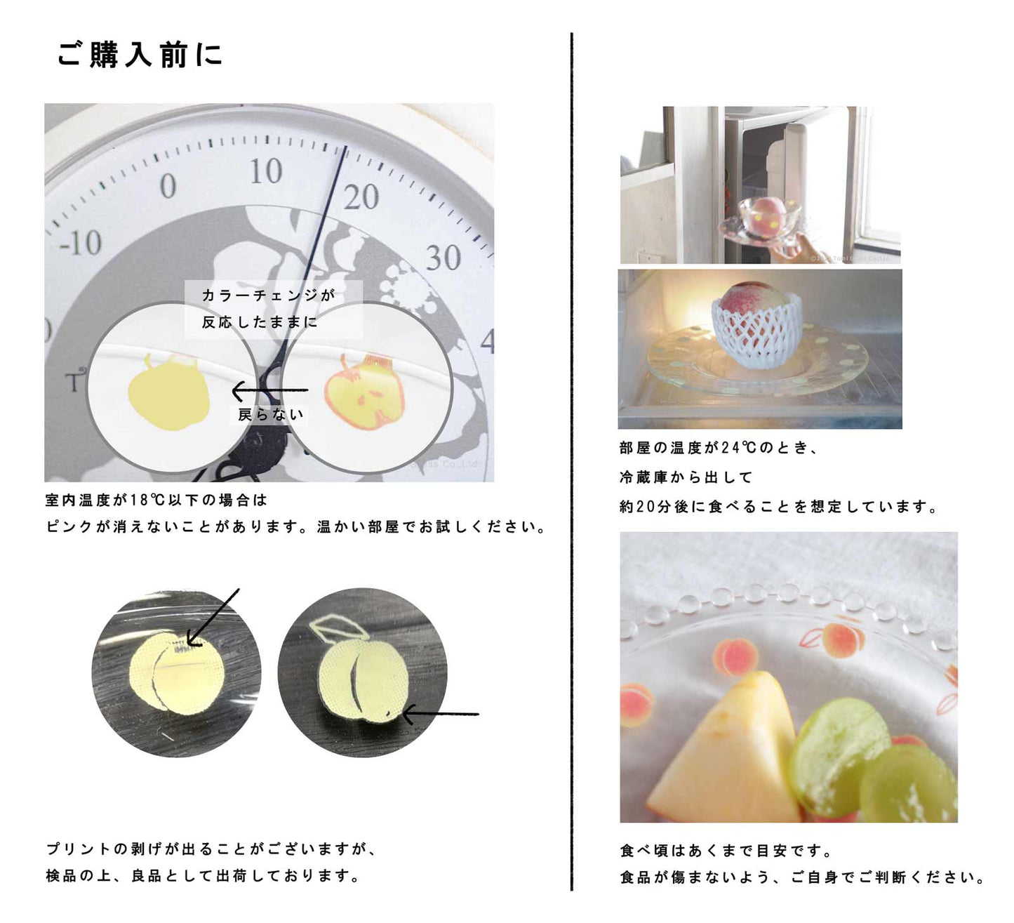 WEB限定／カラーチェンジフルーツ／ボウル／3個セット／ECA9-201