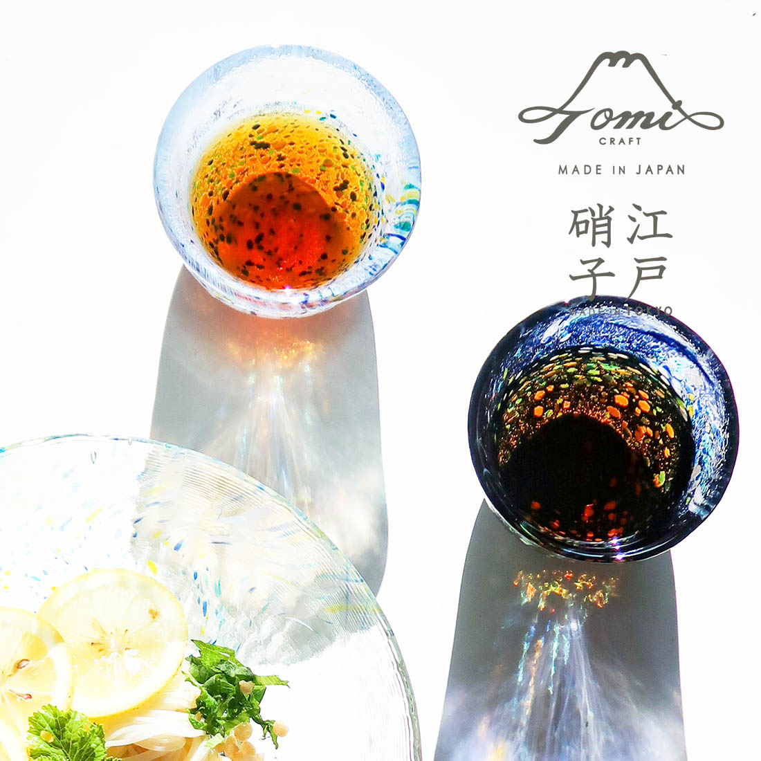 夏-そばちょこ-ガラス器
